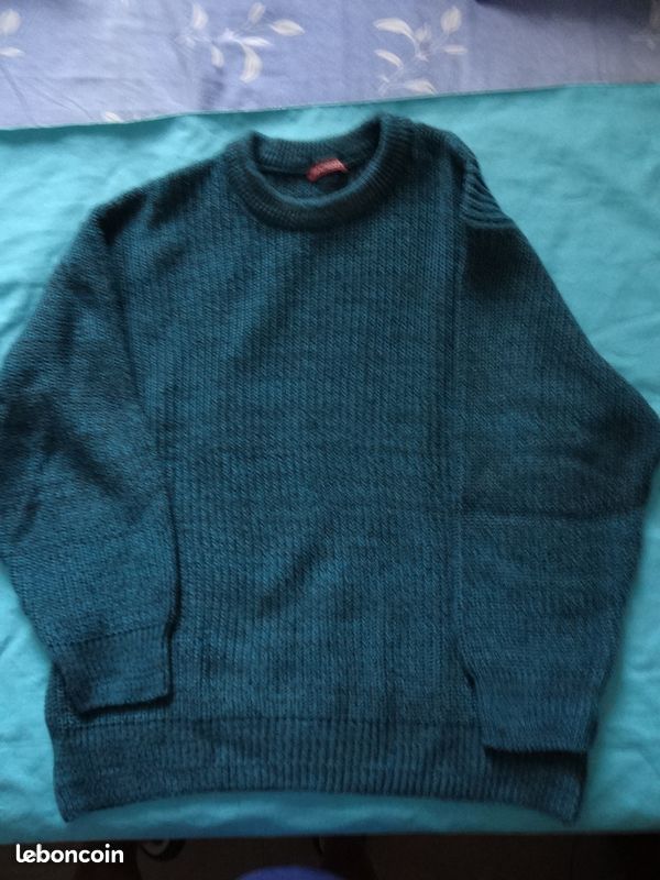 Pull col rond vert (image 2)