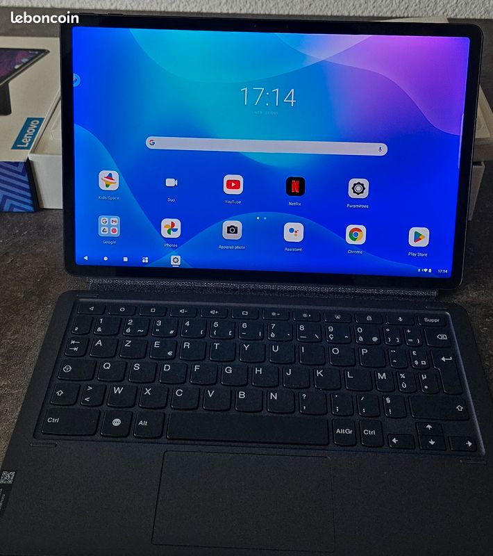 Pack Lenovo Tab P11 Pro OLED + Clavier + Stylet - État Neuf (image 5)