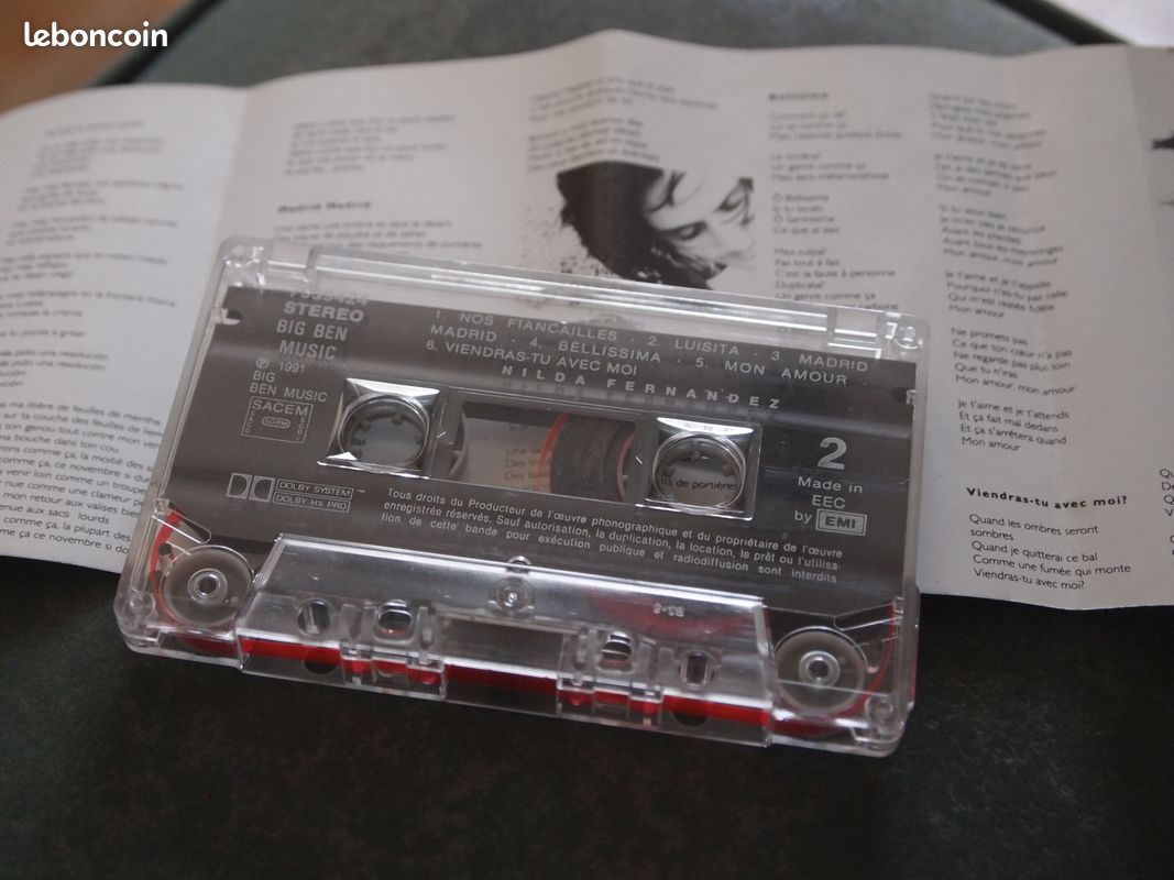 K7 audio - Nilda Fernandez - Nos fiançailles (image 2)