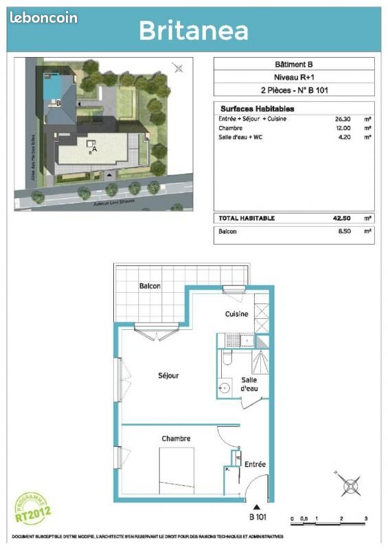 Appartement a louer bretigny-sur-orge - 2 pièce(s) - 42 m2 - Surfyn