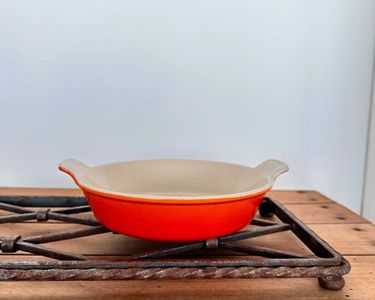 Dessous De Plat Ancien AF - Aluminium Ajouré - Gris Mat - Vintage