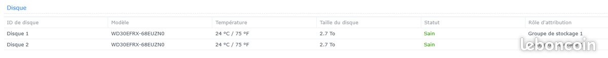 Synology DS218 + 2x3To (image 6)