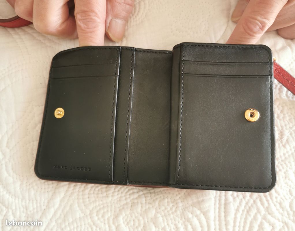 Sac cuir MARC JACOBS bandoulière et portefeuille assorti (image 7)