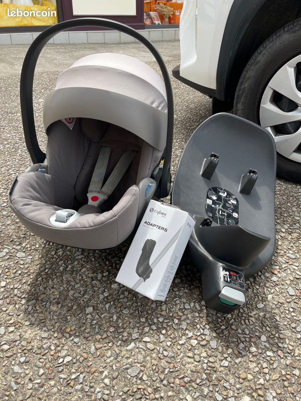 Cosy + base + adaptateurs pour poussette cybex (image 1)