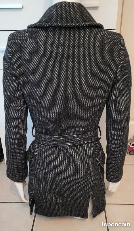 Manteau 70% laine taille 34/XS (image 3)