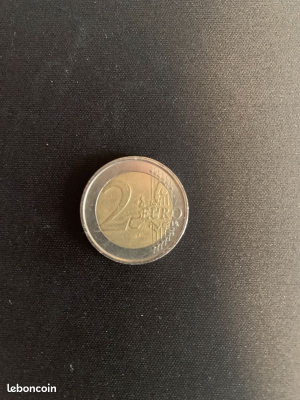 Pièce de 2 très rare en très bonne état de 2002 de Rome Dante Alighieri (image 1)