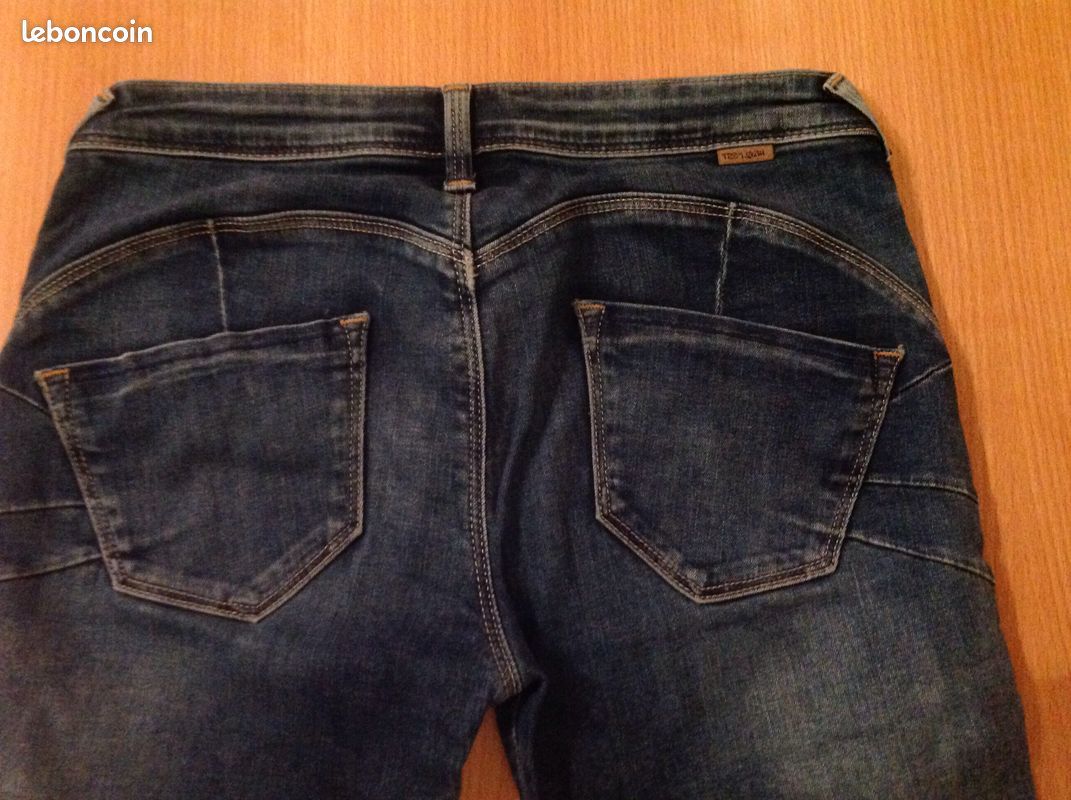 Jean teddy smith skinny fit taille 16 ans (image 3)