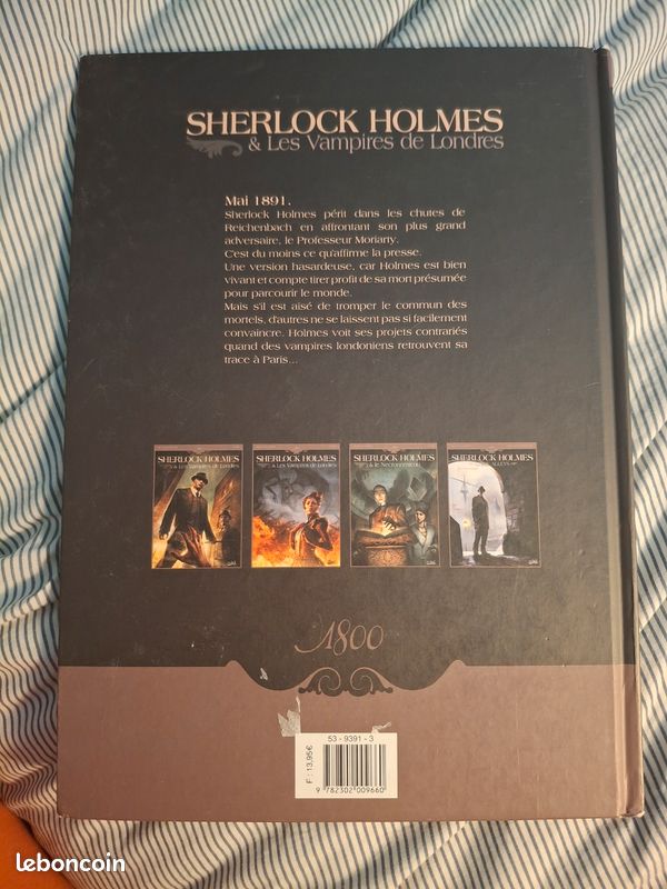 BD Sherlock Holmes & les vampires de Londres (image 3)