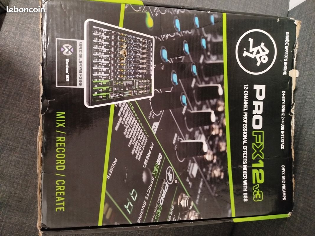 Table de mixage pro fx12 mackie (image 1)