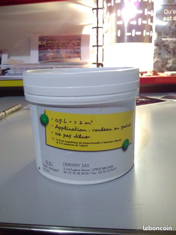 Peinture primaire magnétique linea artwork écologique (image 2)