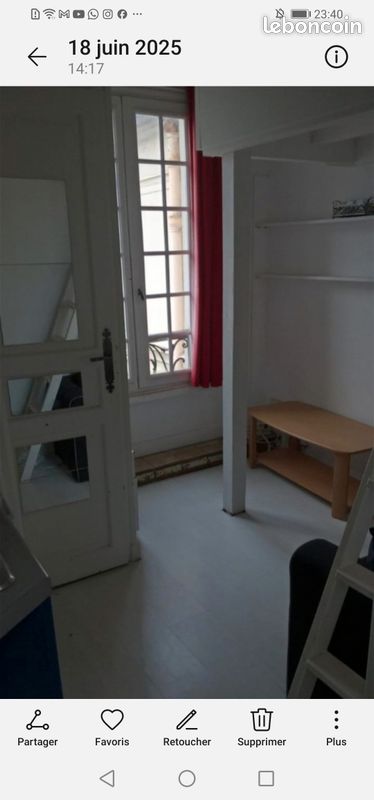 Appartement 1 pièce 11 m² · à Paris · 11 m² · 790 €/mois