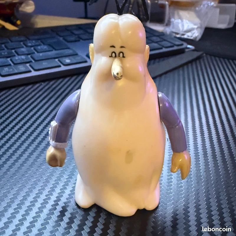 Figurine Métal Popy – Robot, Il Était Une Fois L'Espace, Vintage