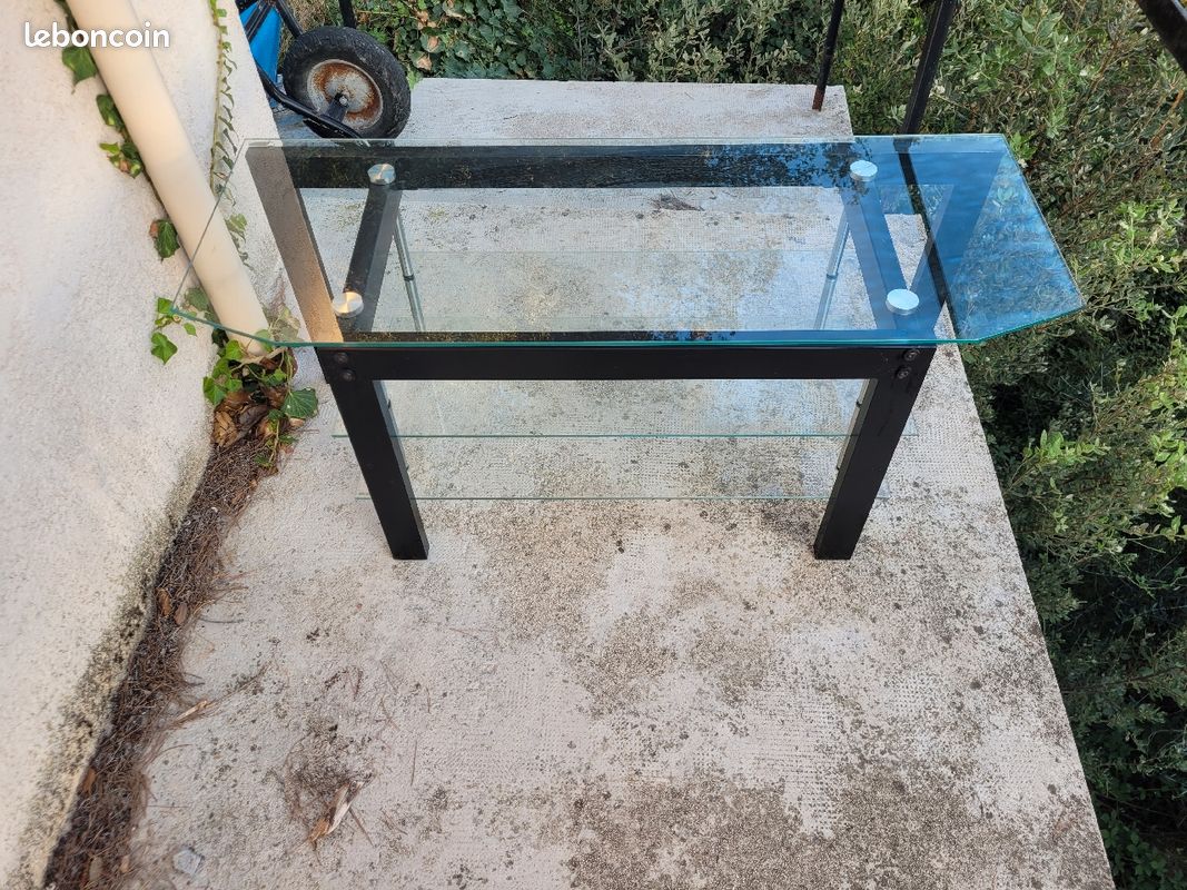 Vends table basse en verres (image 2)