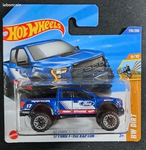 Hotwheels 17 ford f-150 raptor jbb05 hot wheels - Jeux & Jouets