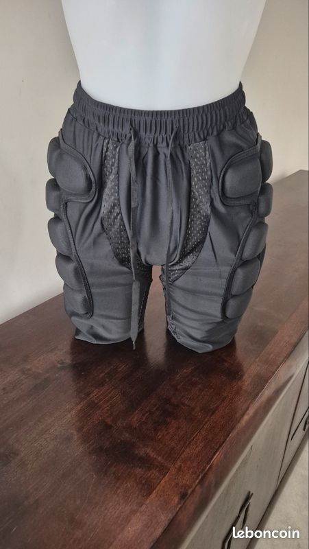 Short De Protection 3D Pour Hanches Et Fesses – Rembourré, Anti-chocs, Élastique Et Respirant – Pour Ski, Snowboard, Skate, Roller