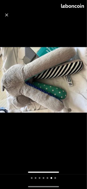 Peluche ourson bruit rose Whisbear (image 6)