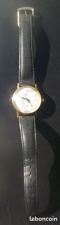 Montre REGLIA Mécanique Pour Pièces - Ebauche Suisse, Cadran Blanc Chiffres Arabes