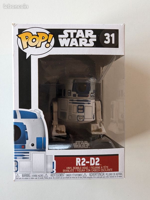 Funko Pop! Star Wars R2-D2 - Figurine Vinyle Officielle à Collectionner - Idée Cadeau Parfaite Pour Fans De Movies