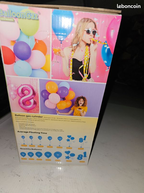 Bouteille hélium ballon (image 1)