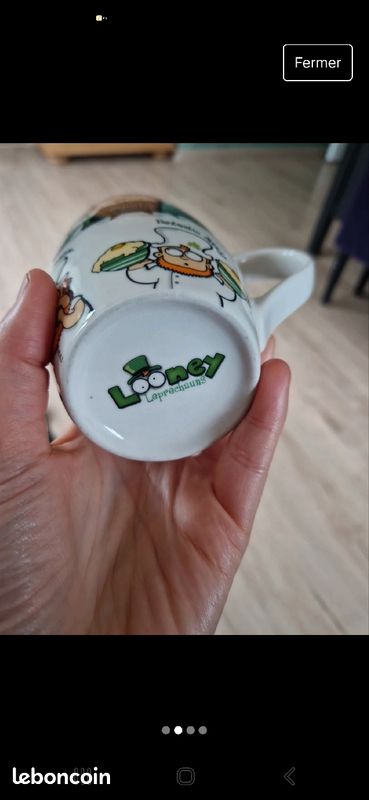 Mug Irlande leprechaun pomme de terre (image 2)