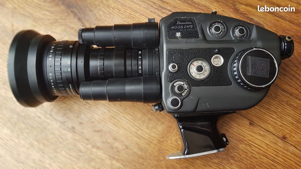 Camera super-8 Beaulieu 4008 ZM2 Photo, audio vidéo