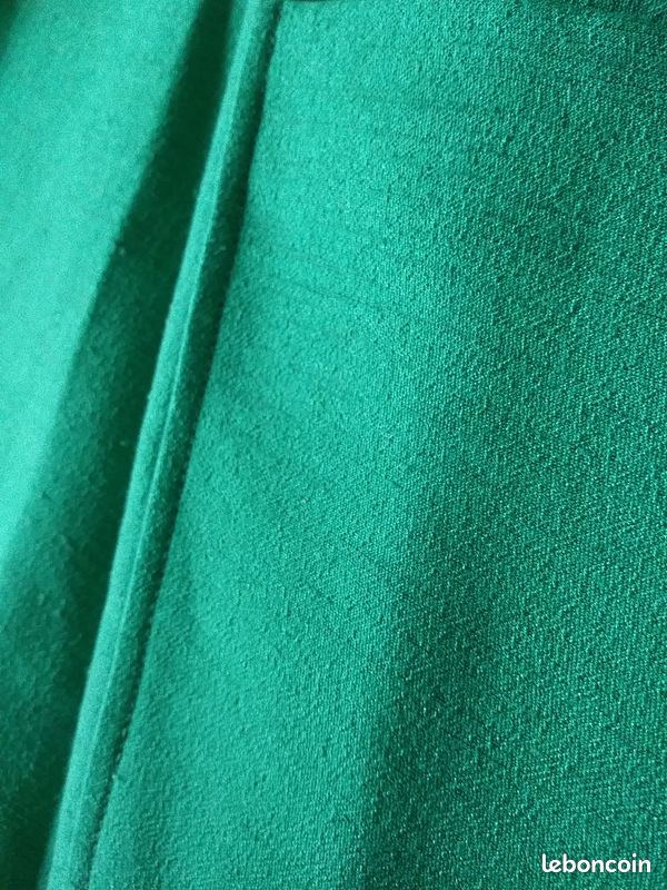 Robe cocktail décolleté plongeant émeraude « Nights » C/meo Collective S / 36 (image 8)