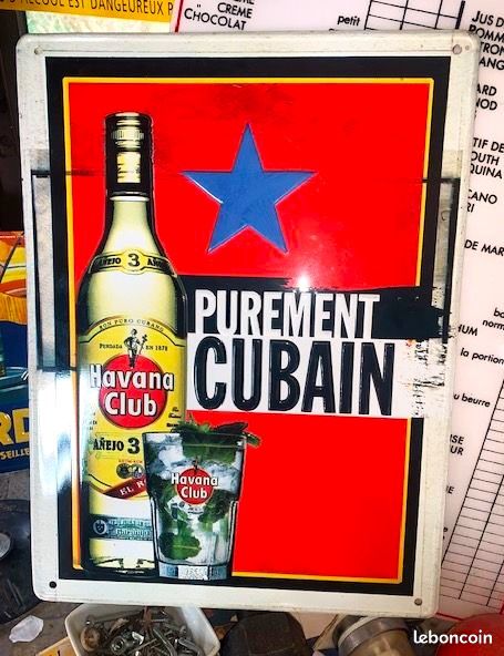 Tôle peinte enseigne pour la bière SOL originale NO RICARD émaillée (image 13)