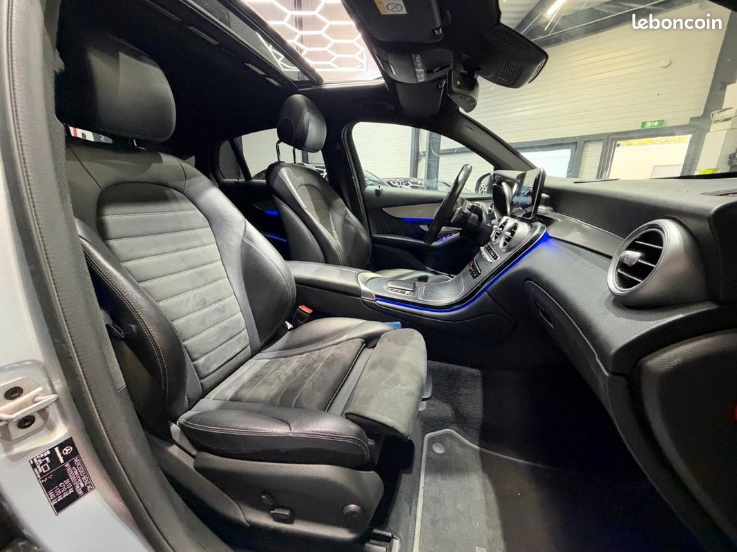 Mercedes Benz GLC COUPE 300 E 4MATIC 320 CV AMG LINE PHASE 2 TOIT OUVRANT - BURMESTER - (image 19)
