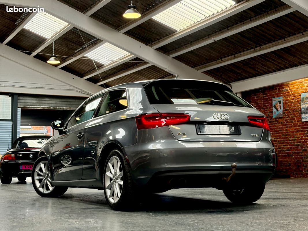 Audi A3 - 1.4L TFSI 122 ch - GPS, Bluetooth, Régulateur - Carnet et historique - État remarquable (image 2)