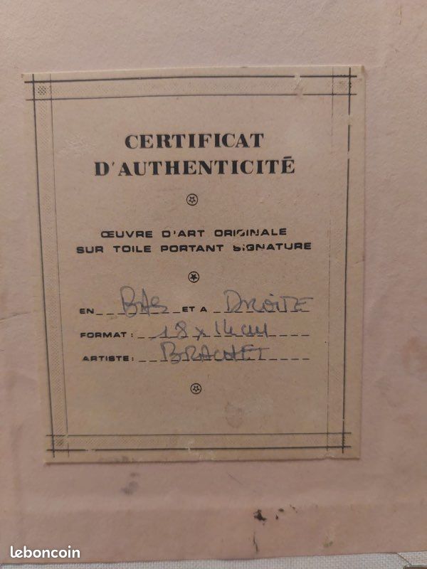 Tableau ancien (image 2)