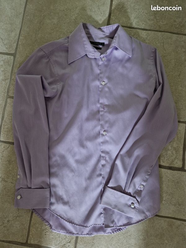 Lot 2 chemises homme taille M (image 3)
