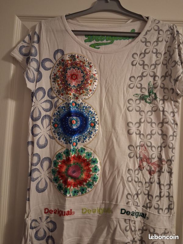 Tunique Desigual Femme Multicolore - Taille XL / 42 - Occasion Très Bon état