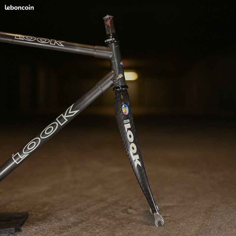 CADRE-FRAME LOOK KG96 TEAM REPLICA CÉRAMIQUE (55 axe) ref5 - Cycles Fun