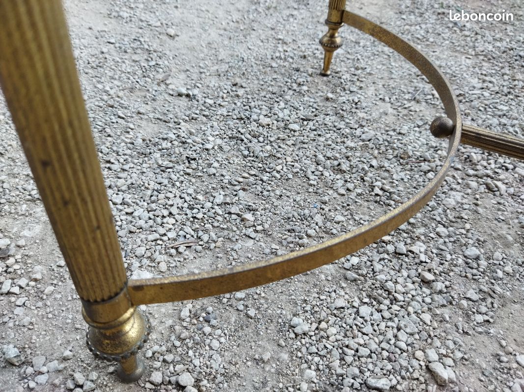 Cadre de table basse en laiton (image 4)