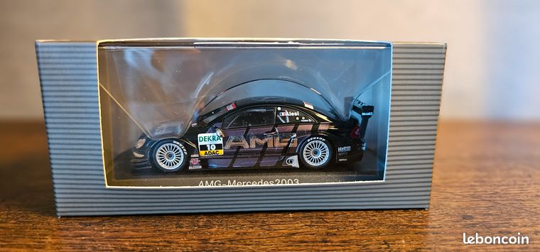 Voiture Miniature Mercedes CLK DTM Jean Alesi 2005 - IXO 1/43, échelle I69, Occasion