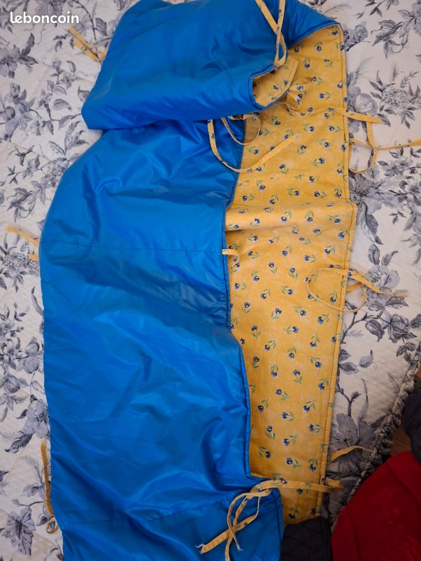 Tour de lit bébé coton (image 1)