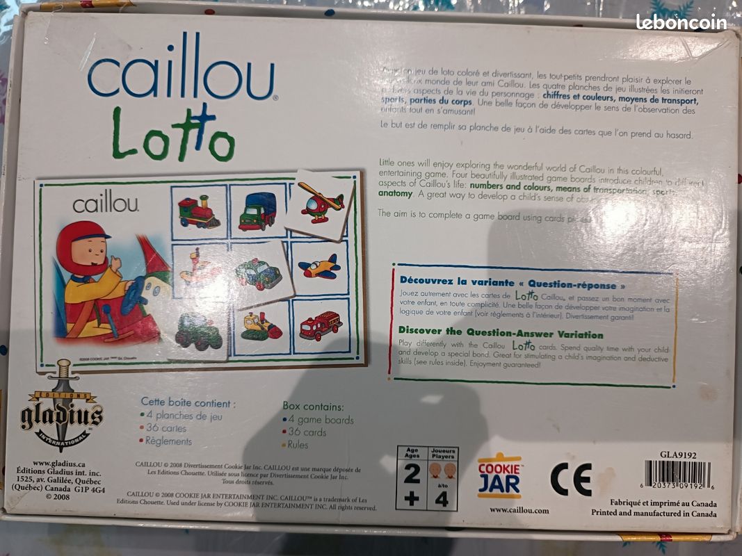 Jeux Caillou lotto (image 2)