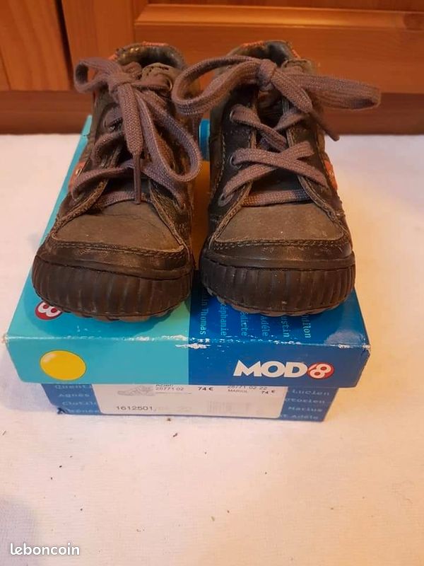 Bottines hiver fille Mod8 T22 Tbe (image 1)