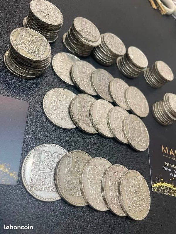 Lot spécial investissement – pièces de 10 & 20 Francs Turin Argent (image 2)