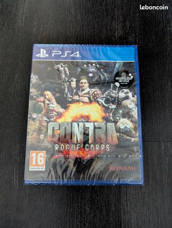 Jeu Contra: Rogue Corps PlayStation 4, PS4, PAL FR, Neuf Sous Blister