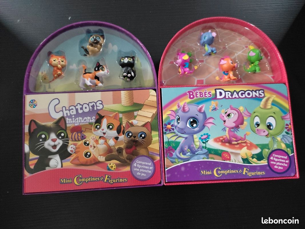 2 Livred avec figurines (image 1)