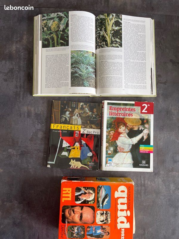 Lot de quatre livres: encyclopédie du jardinier… (image 1)