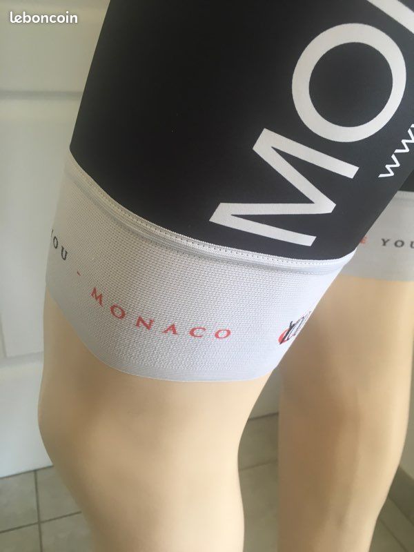 Cuissard UC MONACO Team issue modèle court hiver mi saison Taille S (image 9)
