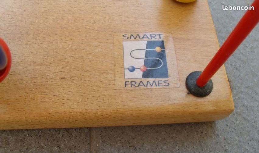 jacootoys Bois Labyrinthe de Perles Coloré Fruit Boules Boulier Circuits de Motricité Educatif Jouet pour Bébé Fille Garçon | Votre wishlist sur