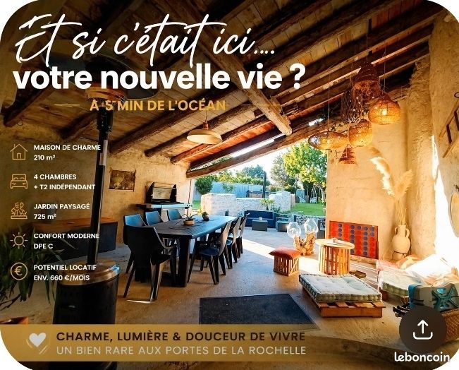 Maison 9 pièces 204 m² · à Salles-sur-Mer · 204 m² · 559 900 €