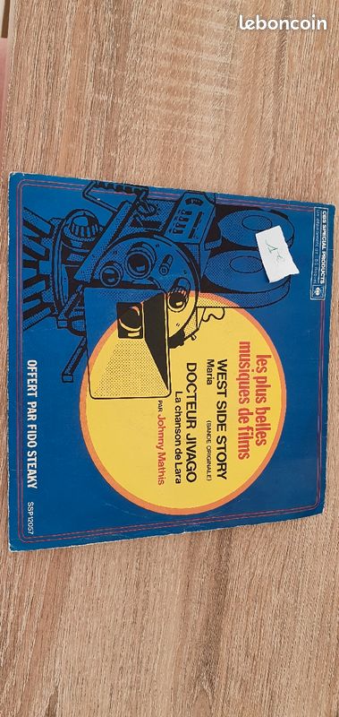 Vinyl 45T les plus belles musiques de films (image 1)