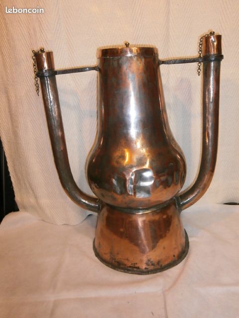 Ancien chauffe-bain en cuivre (image 9)