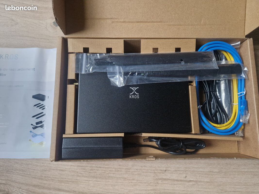 Routeur Keyyo KROS RK600lw 4G et Wi-Fi 6 - Accessoires informatique
