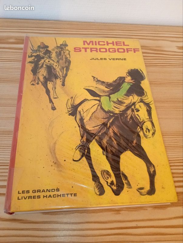 (2513) BE Michel Strogoff Jules Verne Les grands livres Hachette 1970 (image 1)