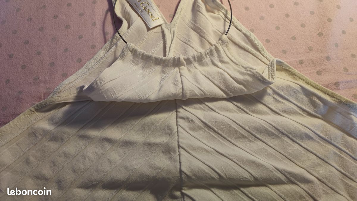 Body blanc T. 36/38 Marque Feel Good (image 3)